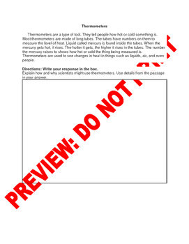 Preview of 2nd Grade CCSS Describing Connections Assessment Bank RI.2.3