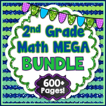 Preview of Second Grade Math BUNDLE