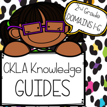 Preview of 2nd Grade- CKLA Knowledge- Domains 1-6 GUIDES *Editable*