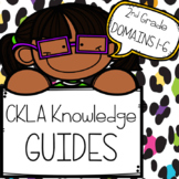 2nd Grade- CKLA Knowledge- Domains 1-6 GUIDES *Editable*
