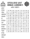 2nd Grade CKLA Skills 4 Spelling Word - Word Searches