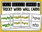 CKLA Skills - Tricky Word Wall Cards - 2nd Grade