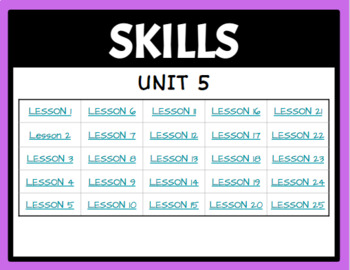 Preview of 2nd Grade CKLA Skills Unit 5