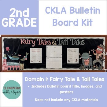 Preview of 2nd Grade COMPLETE BUNDLE CKLA/Amplify BULLETIN BOARD KITS