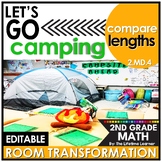 2nd Grade Camping Classroom Transformation | Comparing Lengths