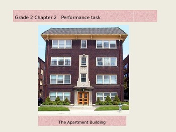 Preview of 2nd Grade   Chapter 2 Math " Apartment Building"