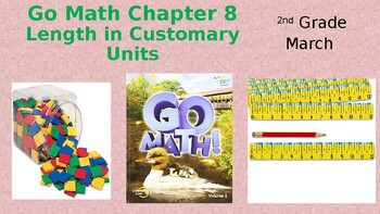 Preview of 2nd Grade Chapter 8 Go Math! Lesson Plans