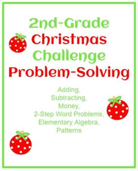 Preview of 2nd-Grade Christmas Challenge Problems