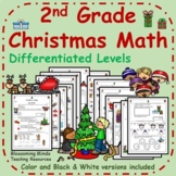 2nd Grade Christmas Math - differentiated levels