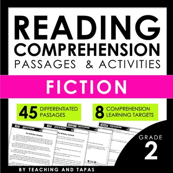 Preview of 2nd Grade Close Reading Passages and Activities | LITERATURE | FICTION