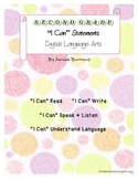 2nd Grade Common Core English Language Arts "I Can" Statements