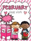 2nd Grade Common Core: February Morning Seat Work Packet