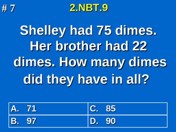 Preview of 2nd Grade Common Core Math Addition & Subtraction Strategy Word Problems 2.NBT.9