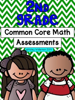 Preview of 2nd Grade Common Core Math-Assessments ONLY Collection