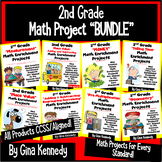 2nd Grade Math Enrichment Projects!  BUNDLE