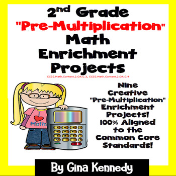 Preview of 2nd Grade "Multiplication" Math Enrichment Projects