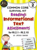 Common Core Reading Informational Text 2nd Grade