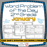 Word Problems 2nd Grade, January, Spiral Review, Distance 