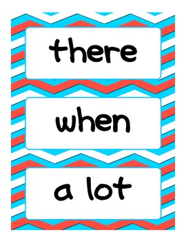 2nd Grade Commonly Misspelled Word Cards - Add this to your Writing Center!