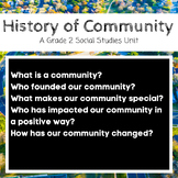 2nd Grade Community History Unit
