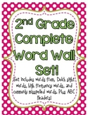 2nd Grade Complete  Word Wall Set