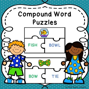 2nd Grade Compound Words Sort Game Puzzles Compounds Word Center ...