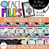 2nd Grade Core Knowledge Fact Files - Year Long History BUNDLE