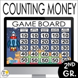 2nd Grade Counting Money Game - Money Word Problems, Count