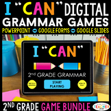 2nd Grade DIGITAL Grammar Games BUNDLE - Literacy Centers 