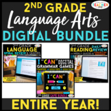 2nd Grade DIGITAL Language Arts BUNDLE | Google Classroom 