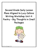 2nd Grade Daily Lesson Plans - Lucy Calkins Writing Worksh