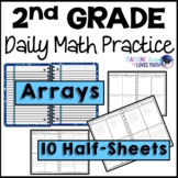2nd Grade Daily Math Review Arrays