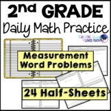 2nd Grade Daily Math Review Measurement Word Problems