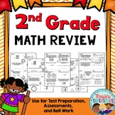 2nd Grade Math Review ~ Morning or Bell Work