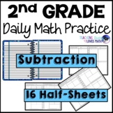2nd Grade Daily Math Review Subtraction