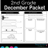 2nd Grade December Packet: Independent Work, Morning Work,