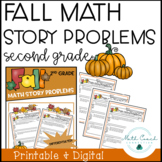Fall Math Word Problems | Second Grade | 2nd Grade Math St