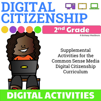 Preview of 2nd Grade Digital Citizenship Activities