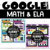 2nd Grade Digital ELA and Math Morning Work Google Classro