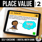 2nd Grade Digital Math Game | Place Value within 1000 | Di