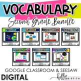 2nd Grade Digital Vocabulary Activities for the YEAR | Gam