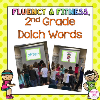 Preview of Dolch 2nd Grade Sight Words Fluency & Fitness® Brain Breaks