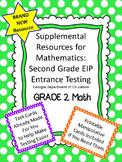 2nd Grade EIP Math Eligibility Testing Supplemental Materi