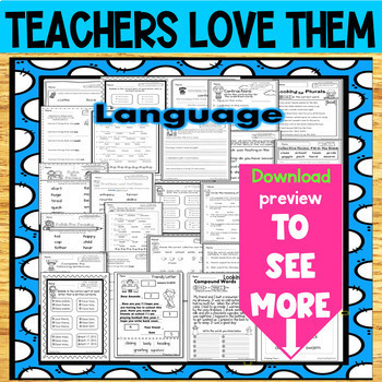 2nd Grade ELA Common Core- (ALL STANDARDS) Assessment Pack- 240 pages