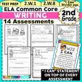2nd Grade ELA Common Core Assessments Pack- Writing
