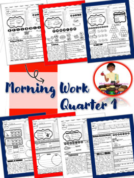 Preview of 2nd Grade Morning Work • Second ELA Spiral Review | 1st Qtr