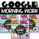 2nd Grade ELA Morning Work for Google Slides™ Bundle {weeks 1-12}