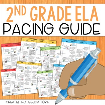 Preview of 2nd Grade ELA Pacing Guide