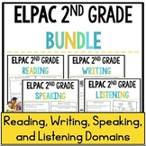 2nd Grade ELPAC Practice Bundle for Reading, Writing, Spea