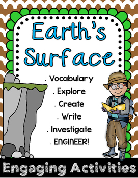 Preview of Second Grade NGSS with STEM - Earth's Surface